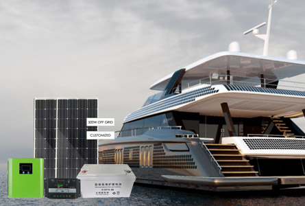 Sistem tenaga surya untuk kapal